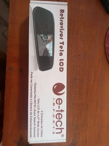 Vendo retrovisor tela lcd