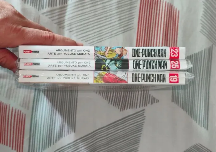 One Punch Man 19, 23 e 25