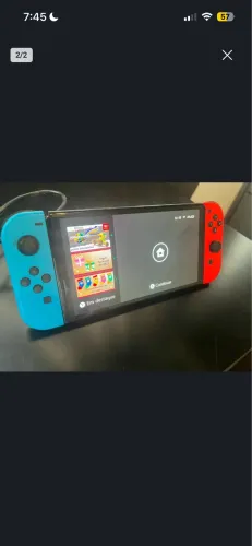 Nintendo Switch Oled + Case pra Switch