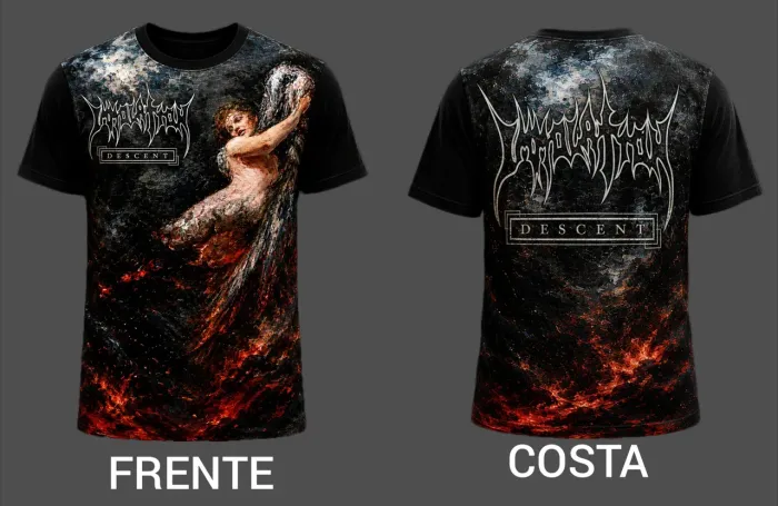 Camisas de bandas personalizada.