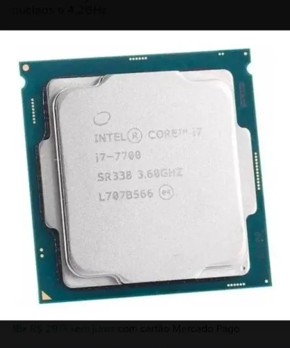 Processador intel, I7 7700