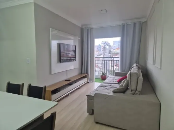 Apartamento mobiliado 3 dormitórios e 2 vagas Mogi Moderno perto do centro