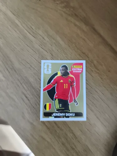 Figurinha Legend Jérémy Doku Gold Álbum de figurinhas da copa 2026