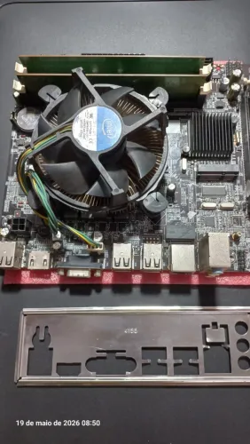Kit Placa mãe, processador e memoria i3 1156 4Gb