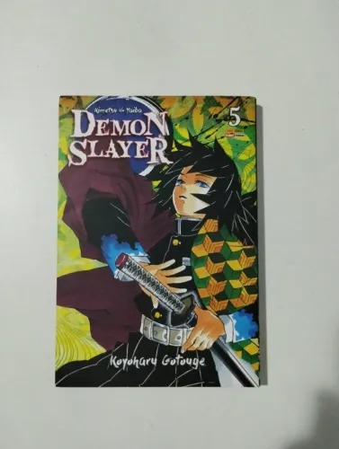 Mangá Demon Slayer - Volume 5 (Ótimo Estado)
