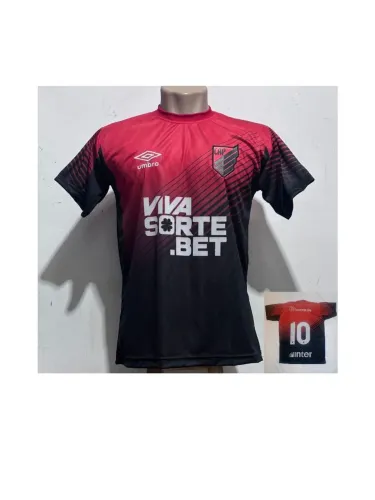 Camisa do athetico paranaense vermelha