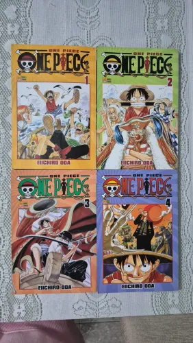 Mangás One Piece - 1 ao 4
