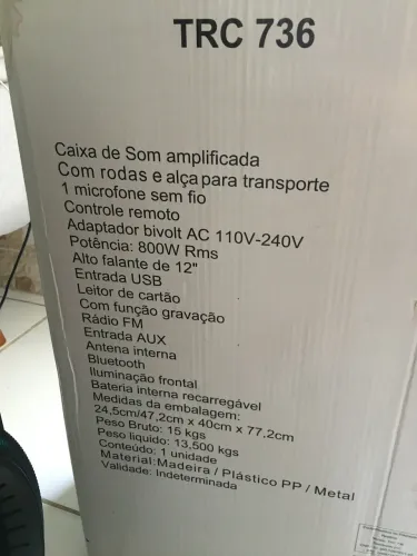 Caixa de som 
