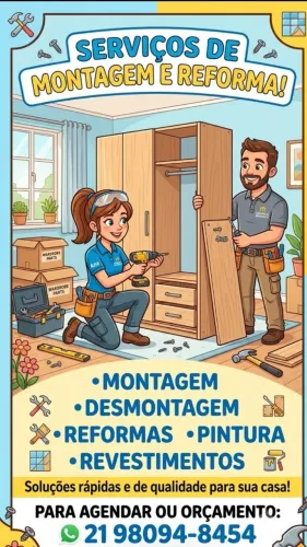 Montagem de móveis