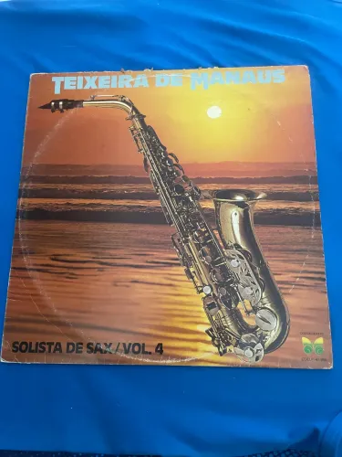 Lp Teixeira De Manuas - Solista De Sax - Beverly 1991 - (Usado)