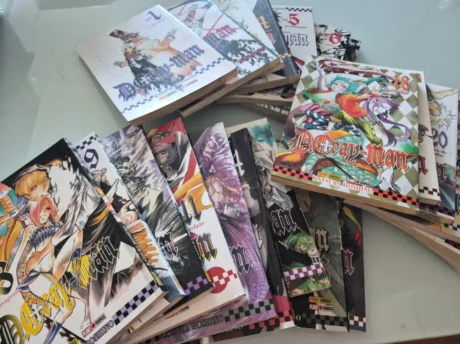 Mangá D. Gray-Man - 1 ao 12 e 14 ao 23