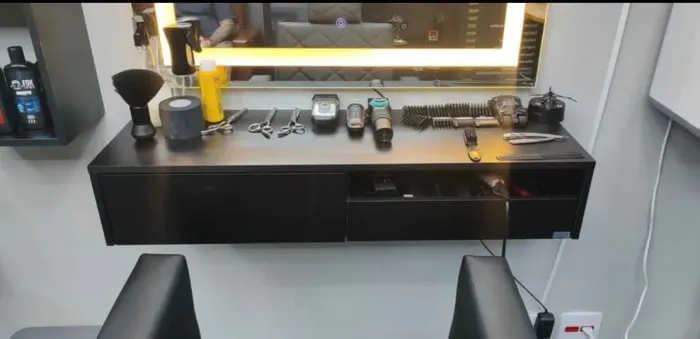 Bancada de barbeiro 