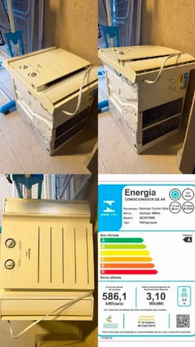 AR-CONDICIONADO SPRINGER MIDEA 7.500 BTUs