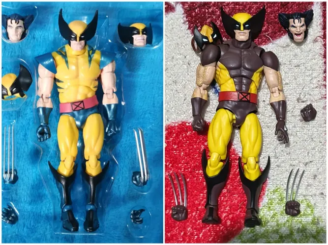 Lote Wolverine Bootleg CT Toys (Azul e Marrom)