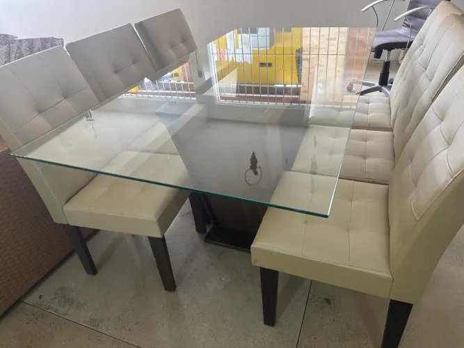 Mesa de vidro