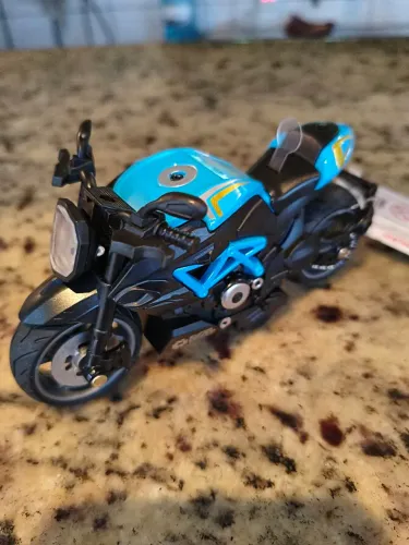 Brinquedo Miniatura Moto