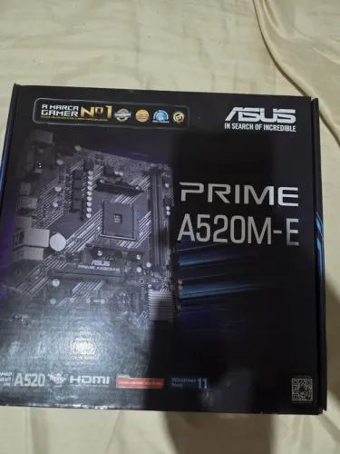Placa Mãe ASUS A520M-E 