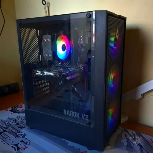 PC Gamer Ryzen 5 5500 | RX 580 8GB | 16GB RAM | 512 SSD