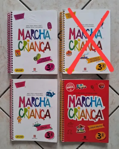 LIVROS MARCHA CRIANÇA 3º ANO FUNDAMENTAL