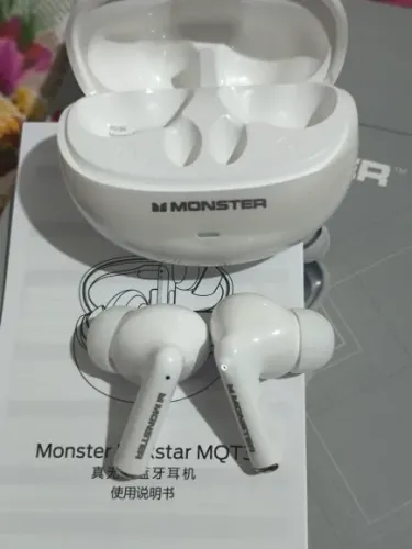 Fone Bluetooth Monster MQT39 Lacrado Branco 