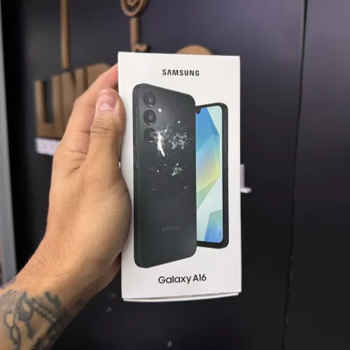 LOJA FÍSICA. SAMSUNG A16 128GB NOVO LACRADO | PARCELADO NO BOLETO ATÉ PRA NEGATIVADOS