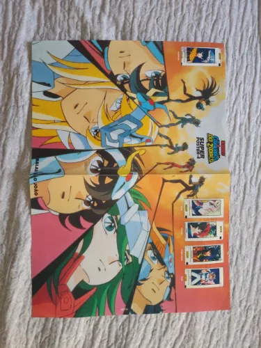 Super poster 4 os cavaleiros do zodíaco balas são João (zung)