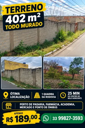 Lote 402 M2 TODO MURADO
