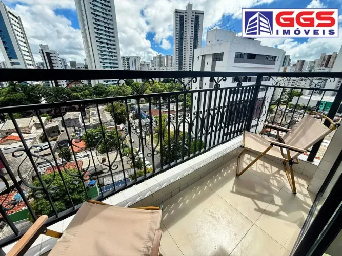 Lofts mobiliados de 30m² no coração das Graças para Aluguel.