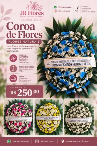 Coroas de Flores Fúnebres