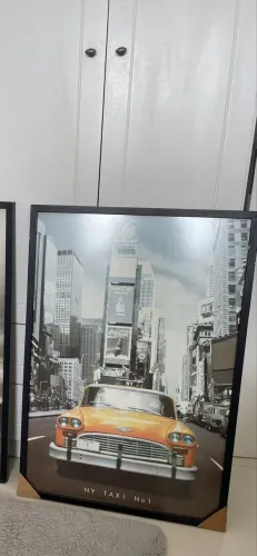 Quadro táxi de Nova York 