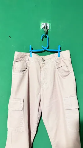Calça Cargo BRIM - Tamanho 42 - BEGE