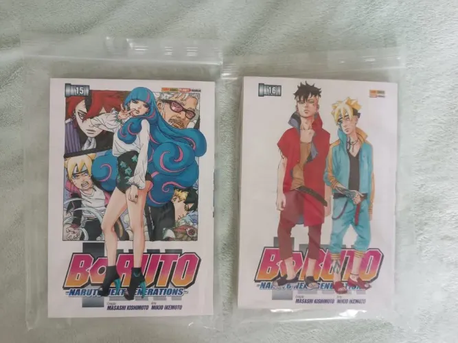 Mangá Boruto - Vol 15 e 16