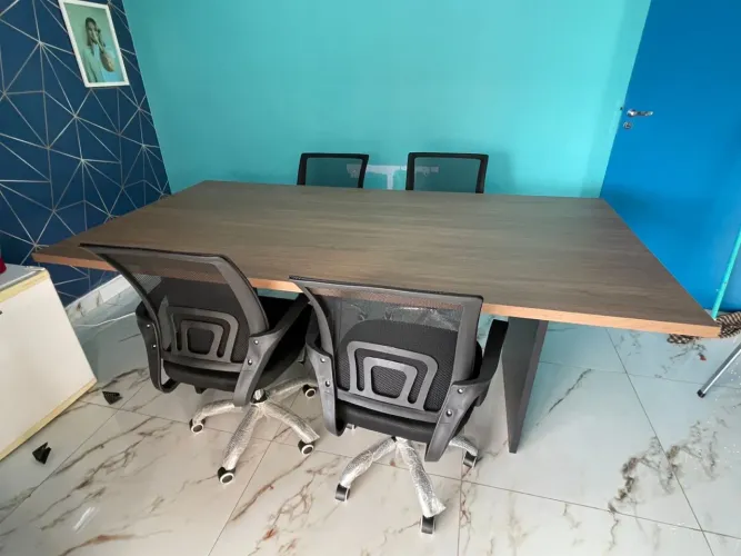 MESA DE REUNIAO 2.00x1.00 SEM CADEIRAS LOJA IKONOFFICE