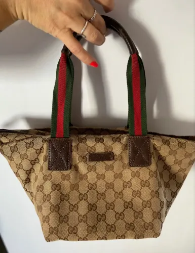 Bolsa gucci de mão original 