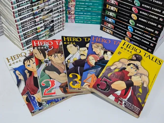 Hero Tales (mangá) - 1 a 5 - coleção completa