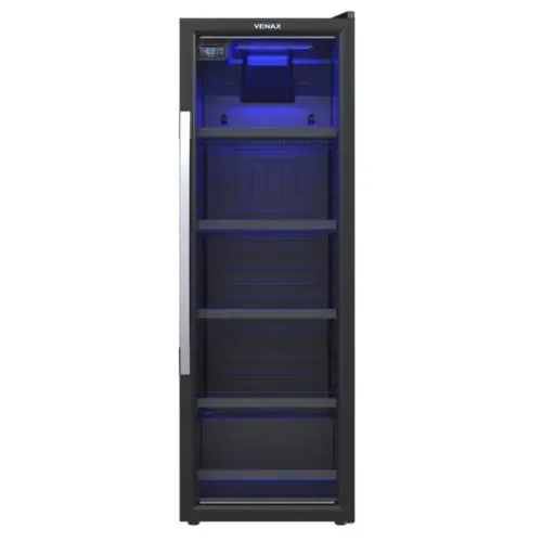 CERVEJEIRA EXPOSITORA VENAX - 209L BLUE LIGHT PORTA DE VIDRO EXPVBL209 R$ 3849