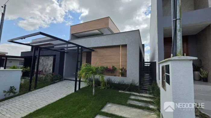 Casa com 3 dormitórios à venda, 96 m² por R$ 550.000 - Ecoville - Campina Grande/PB