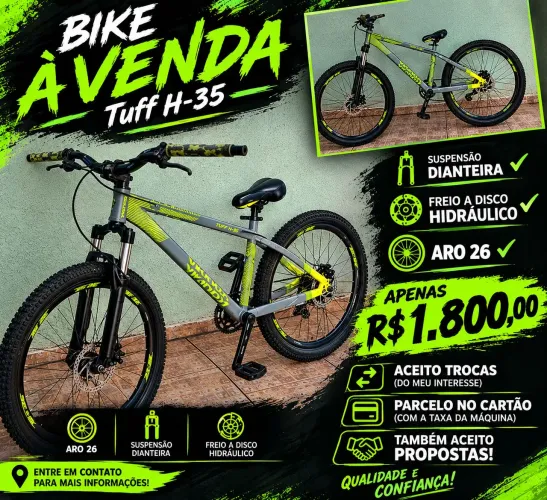 Bicicleta viking tuff h-35