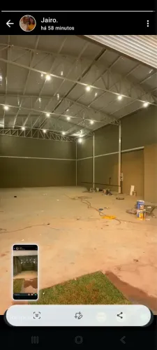 Galpão 200m no Itatiaia . Av.