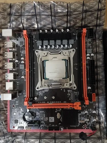 Kit Xeon E5 2680 V3 + Placa-mãe X99 Mougol D4 Ddr4 + Bateria