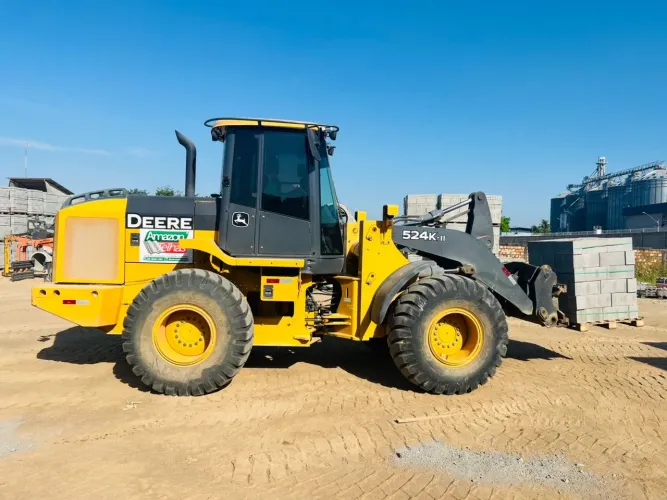 Pá carregadeira Jonh Deere