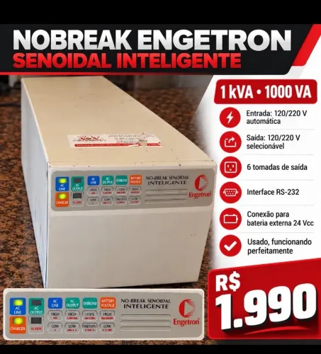 Nobreak Engetron Senoidal Inteligente 