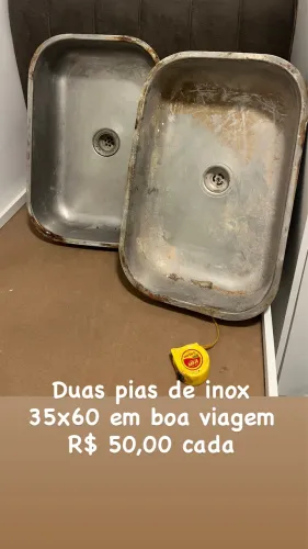 Pias de inox