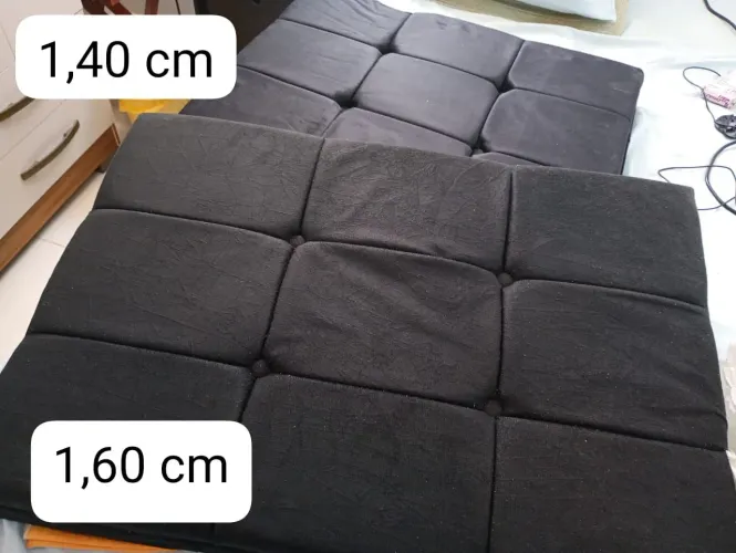 Cabeceira de cama estofada 