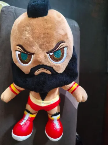 Pelúcia Zanghief Street fighter original 