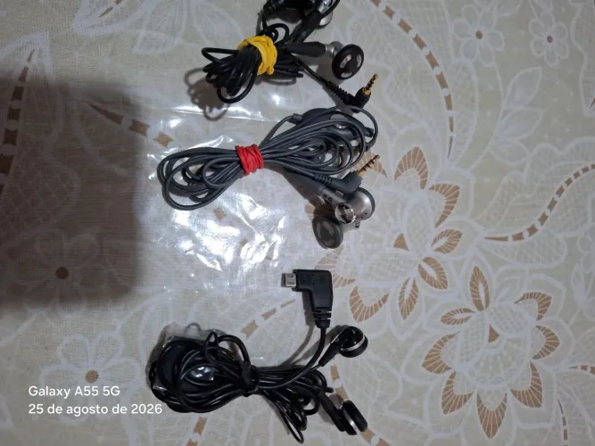 Fones de ouvido mini p2 stereo