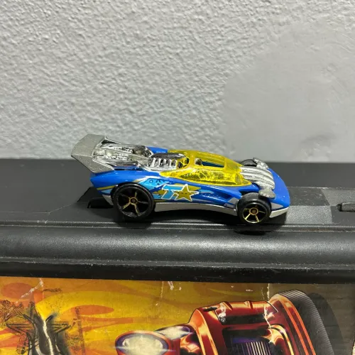 Hot Wheels Flathead Fury Azul - Track Stars 2007 (AcceleRacers)