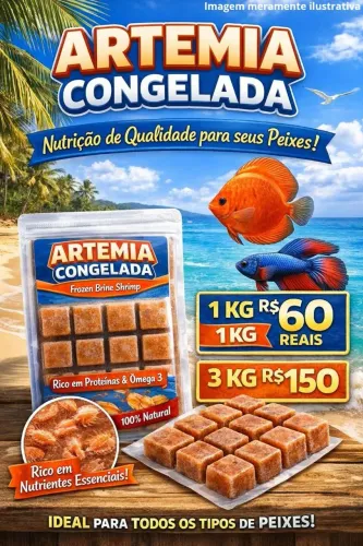 ARTÊMIA CONGELADA