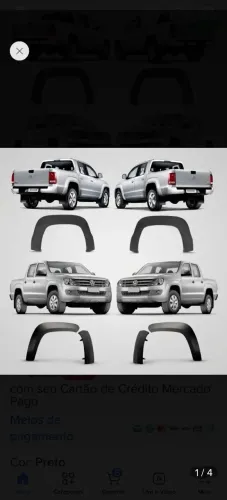 Alargador de paralama amarok
