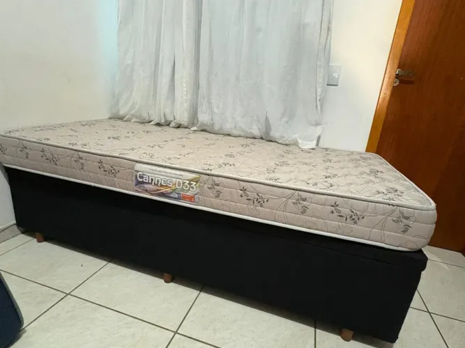 Cama baú - solteiro